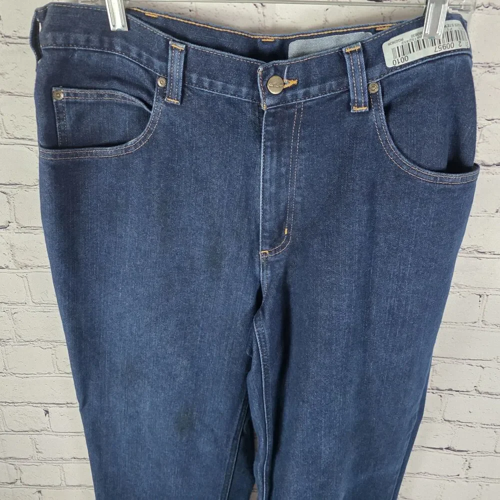 Carhartt Jeans Mens 36/35 Modern Fit Straight Blue  Denim Jeans